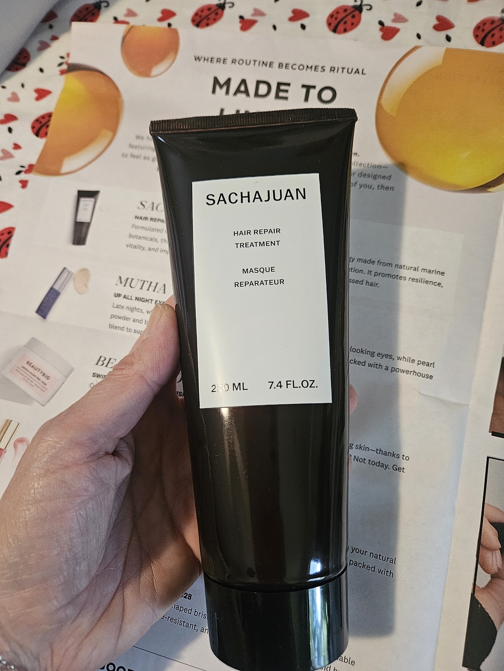 Sachajuan Hair Repair Treatment Mask — Black